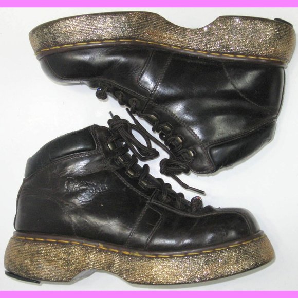 Size 8 US Women's Doc Marten's Brown Leather Ankle - Picture 3 of 13